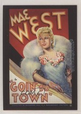 2007-08 Breygent Classic Vintage Movie Posters Mae West Goin' To Town #10 4ye