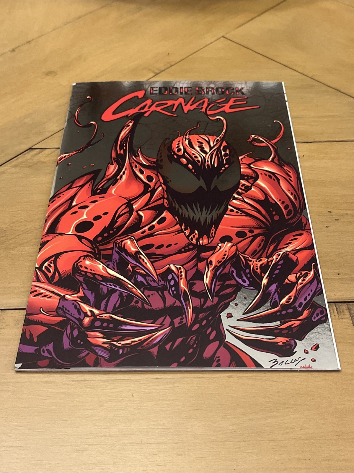 Eddie Brock: Carnage #1 Foil Variant First Print Venom/Carnage NM