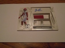 2023 Leaf Trinity TA-BB1 Brian Branch patch auto laundry tag 93/99 AlabamaLions