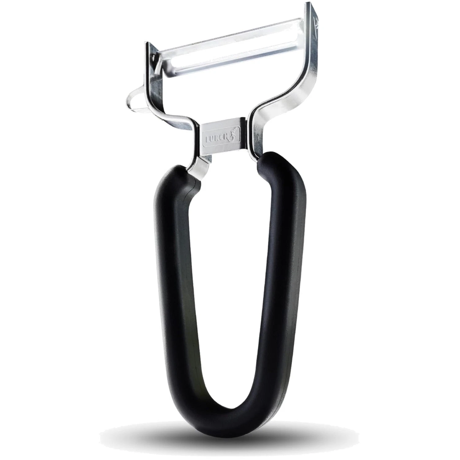 Stainless Steel Fruit and Vegetable Peeler - Black