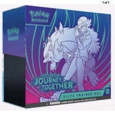   2 PC ETBs   Journey Together Elite Trainer Box Pokemon Center Exclusive x2