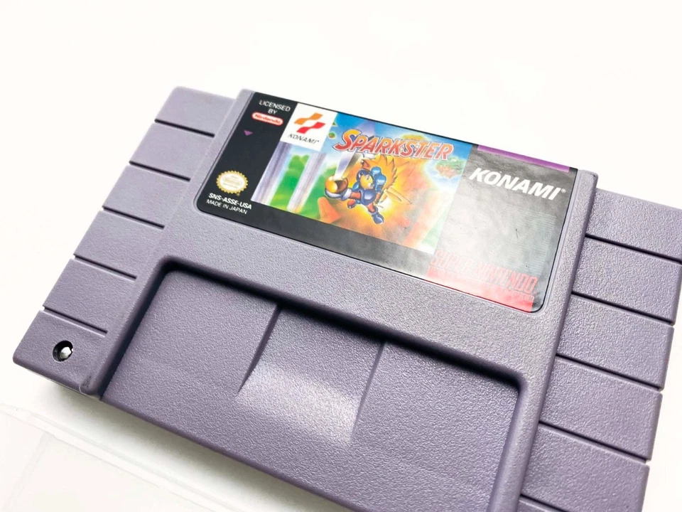 Sparkster (Super Nintendo SNES, 1994) [только карта] *подлинный * VGC + - Изображение 3 из 4