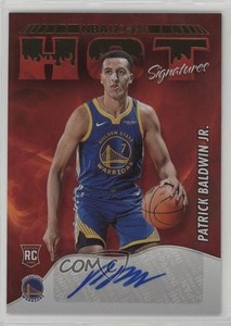 2022 Panini NBA Hoops Hot Signatures Rookies Patrick Baldwin Jr #HSR-PBW Auto RC