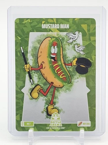 MUSTARD MAN 2025 BO JACKSON BATTLE ARENA #HD-7 UPDATE HOT DOG Q3735