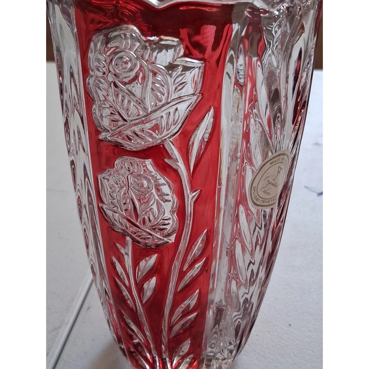 Crystal Clear Crystal Vases for sale | eBay