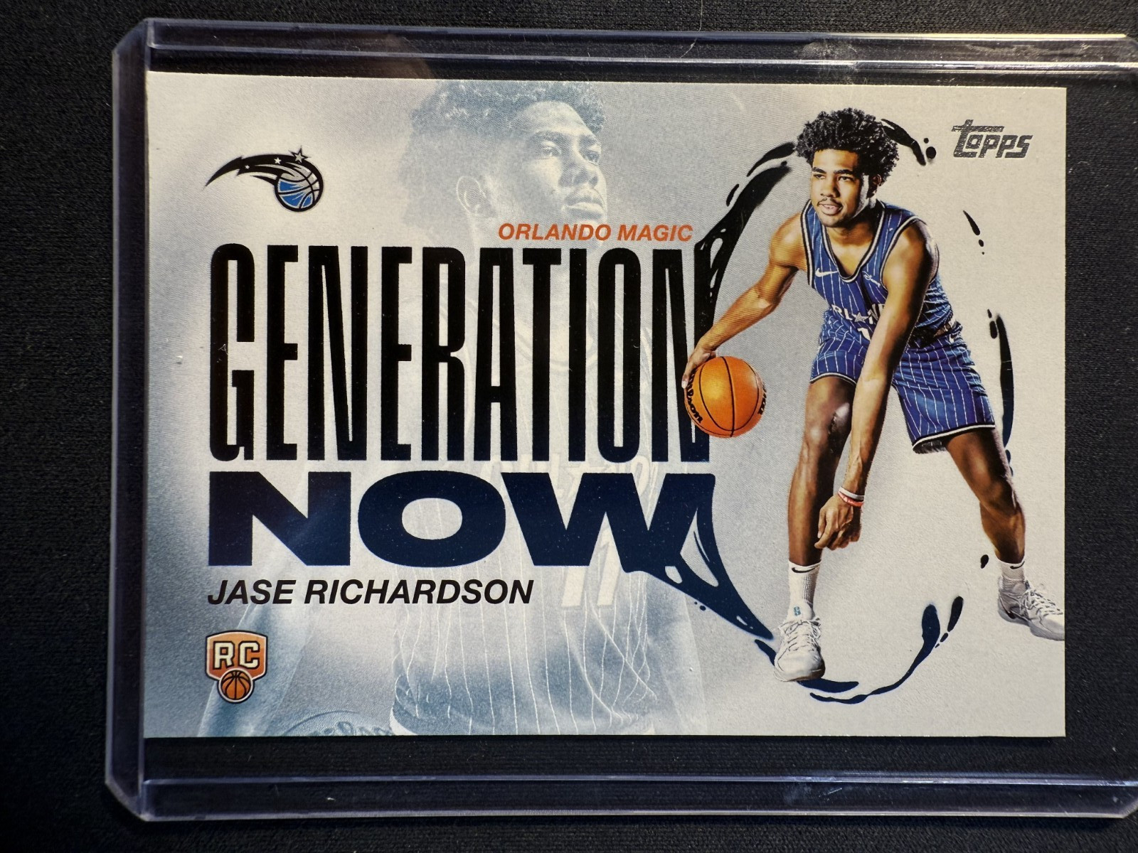 2025 Topps Generation Now GN-25 Jase Richardson RC Orlando Magic