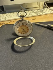 Orologio da tasca Omega Grand Prix Paris 1900 P argento 0.800 funzionante