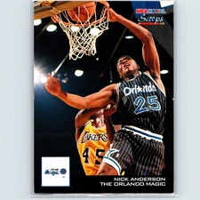 1993-94 NBA Hoops - Scoops Nick Anderson #HS19 - Orlando Magic