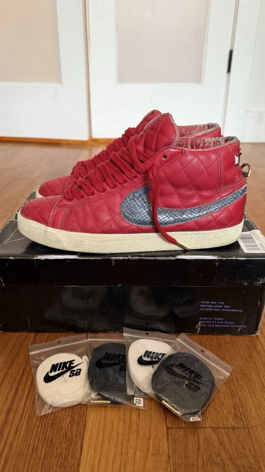 Nike Blazer SB Supreme 2006 Sz 10 with box - Great condition - 313962-601 - Image 3 of 4
