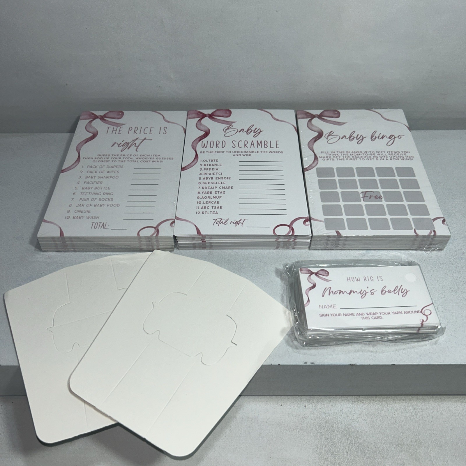 Pink & White Open Box