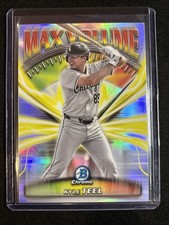 🔥Kyle Teel 2025 Bowman Chrome #MV-2 “Max Volume” Chicago White Sox