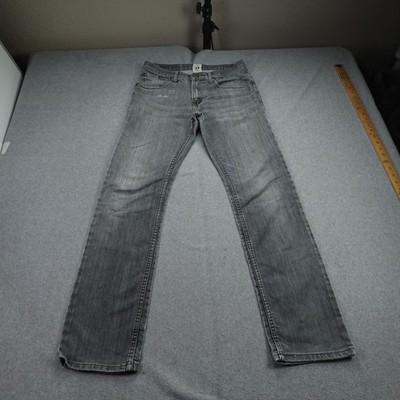 Raw Industries Jeans Mens 32x32 Gray Distressed Streetwear Denim