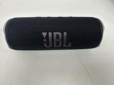 JBL FLIP 6 Black Wireless Speaker Sound Issues For parts only /READ DESCRIPTION