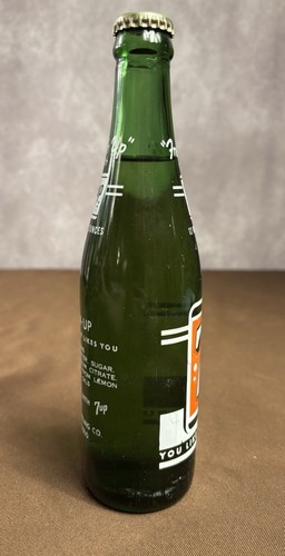 7UP Soda Pop Bottle 12 oz Seven-Up “You Like It…” Denver ~4/20~ 1953 Capped Full - Picture 3 of 10