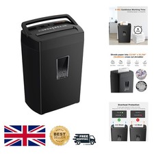 Image of Efficient 12-Sheet Cross Cut Shredder: Ideal for Secure Document Disposal