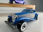 Vintage 1982 Hot Wheels Mercedes Benz 540K Blue Diecast Lot Excellent Condition
