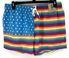 Chubbies The Love Is Loves Shortie 4" Classic Swim Trunk Men's XXL 2XL NWT
