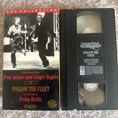 Follow the Fleet 1936 Musical 30s VHS Classic Film RKO  **Buy 2 Get 1 Free**  