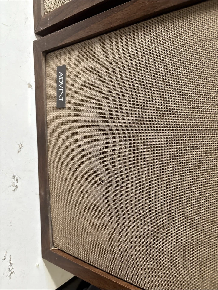 Pair of Advent /1 Loudspeakers Designed by Henry E. Kloss. FREE SHIP ! - Image 4 of 4