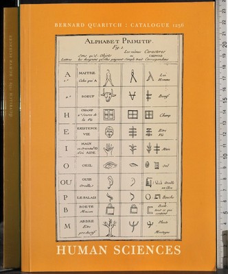 HUMAN SCIENCES. BERNARD QUARITCH. QUARITCH LTD.