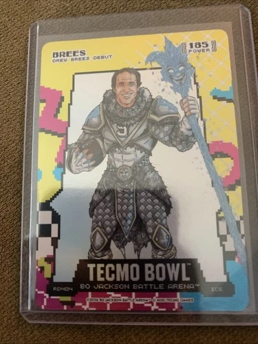 2026 Bo Jackson Battle Arena Tecmo Bowl Brees 80ds Radicle Ice