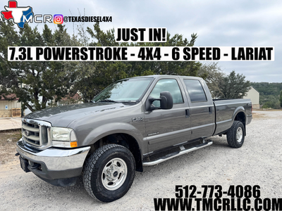 #ad 2002 Ford F 350 4x4 6 Speed Manual 7.3L Powerstroke Special Ordered $39950.00