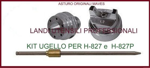 AIROGRAPH und ERSATZTEILE ASTURO HVLP H-827 600cc NYLON DÜSE 1,4 oder 1,7 oder 2,0 oder 2,5 mm - Bild 7 von 9