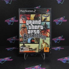 Grand Theft Auto San Andreas PS2 PlayStation 2 Map Complete - Excellent