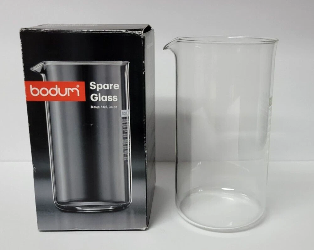 Bodum Spare Glass Carafe for Kenya Press Coffee Maker Borosilicate 3 Cup, 12 Oz