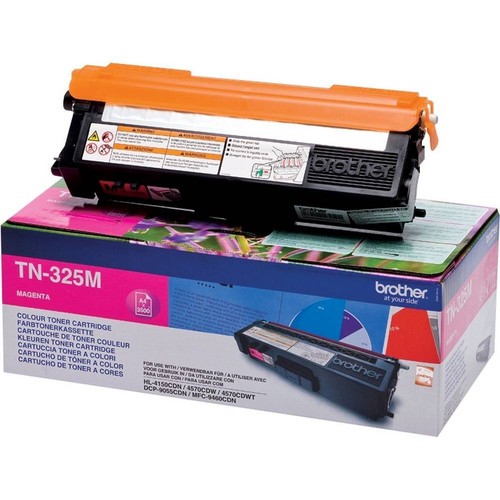 Brother TN-325M Tonercartridge - Magenta - Open doos model - Afbeelding 2 van 2