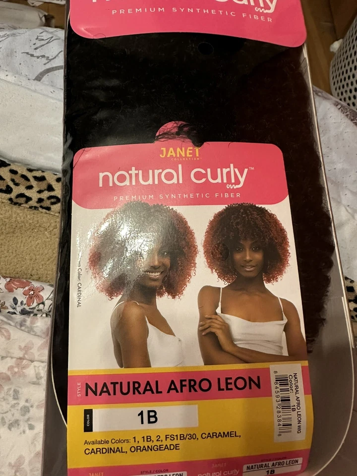 Janet Collection Natural Afro Premium Synthetic Wig - LEON - Image 4 of 4