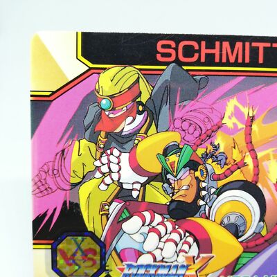 rock.and.roll.もん様 【16-18時】 No.16 Schmidt's Shadow MEGA (ROCK) Man X Card 1995 BANDAI JAPAN