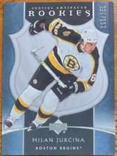 2005-06 Artifacts Milan Jurcina RC #248 Boston Bruins #’d 193/750
