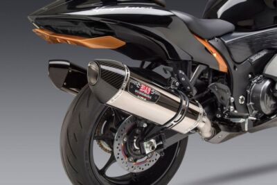 Hayabusa YOSHIMURA マフラー 本体 Yoshimura R-77 Steel Race Slip-On Exhaust For Suzuki