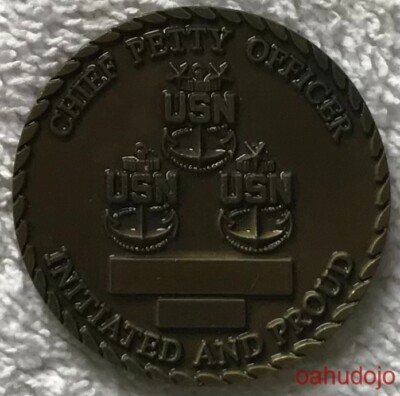 U.S. DEPARTMENT OF THE NAVY Challenge Coin Initiation | eBay