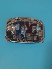 1986 The Great American Buckle Co Fire Fighter Belt Buckle 1648 D3