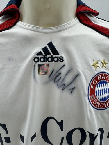 Maglia Bayern Monaco Hasan Salihamidzic firmata autografi Adidas XL - Foto 2 di 7