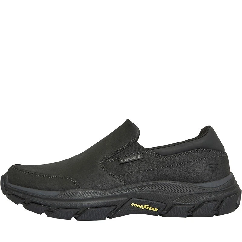 SKECHERS Men's Respected Calum Slip-On Shoes Black