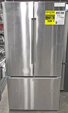 Bosch 800 Series B36CT81ENS 36" Counter Depth Freestanding French Door Fridge