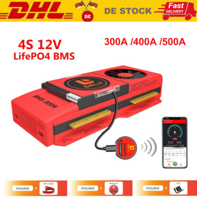Daly Smart BMS 4S 12V 300A 400A 500A LiFePo4 BMS with Balance+Bluetooth Module