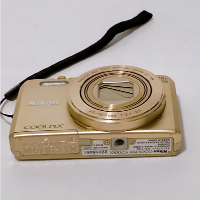 Mint] Nikon COOLPIX S7000 Gold 16.0MP 20x Compact Digital Camera