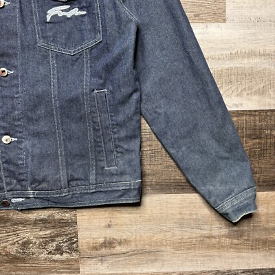 Vintage 2000s Y2K Fubu Denim Jacket Size Extra Large Hip Hop Mens