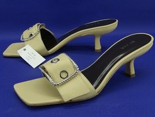 Sandales BY FAR Davina Sable Chaussures Mules Femmes Escarpins Talons Hauts T 40