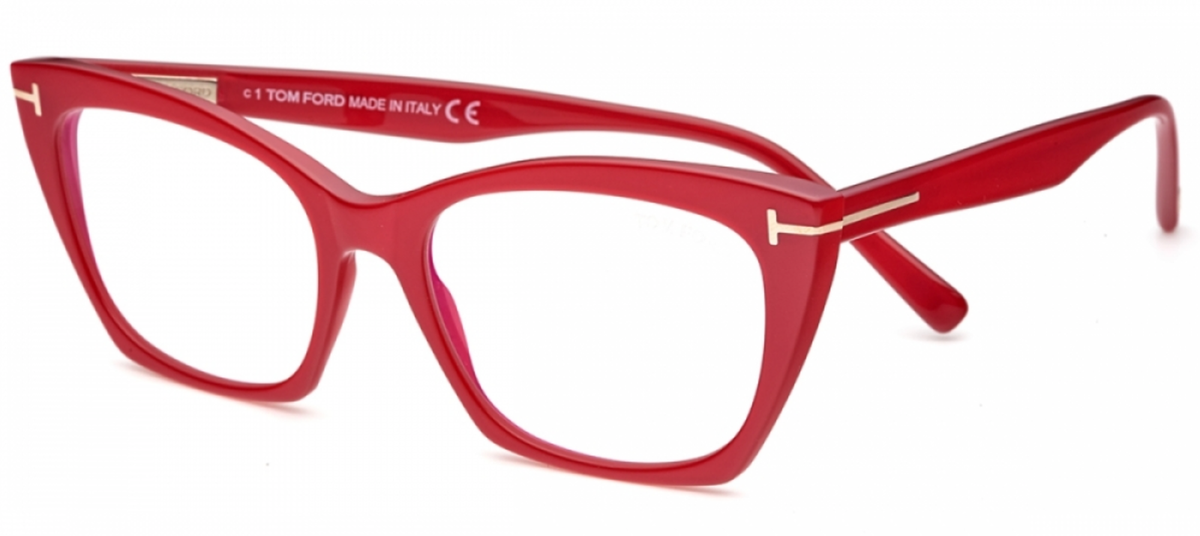 Tom Ford Reading Glasses TF 5709-B 072 54-17 Shiny Pink CatEye