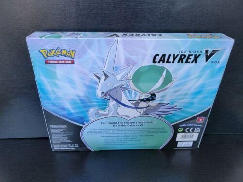 Pokemon Chilling Reign Ice Rider Calyrex V Box - Factory Sealed - Picture 2 of 2
