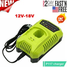 For RYOBI P117 Charger P108 18V Plus P102 High Capacity Lithium-Ion Battery