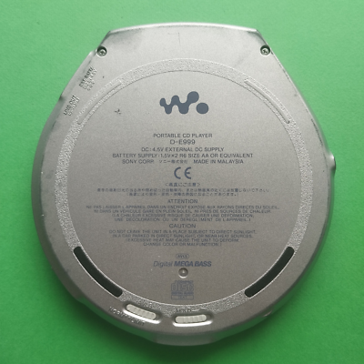 Sony D-E999 CD Walkman Portable Compact Disc Player Used Japan