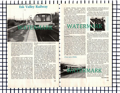 (8257) Esk Valley Railway - 1980s Article
