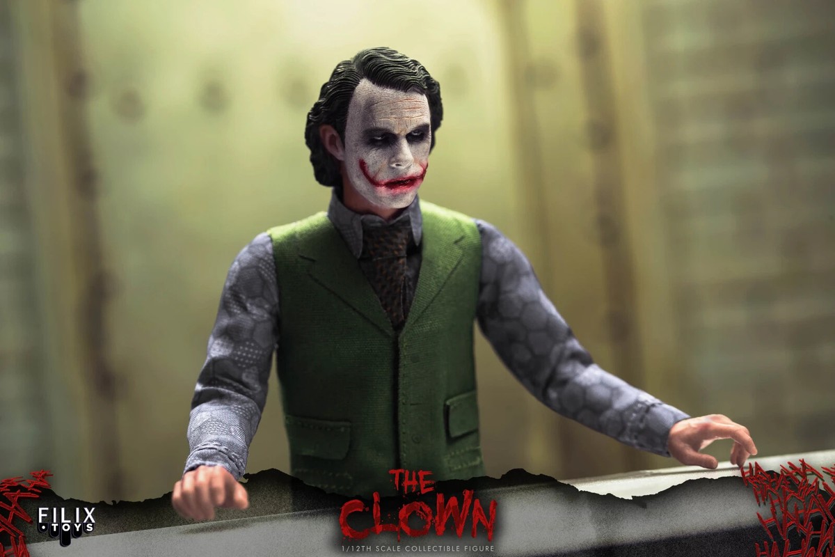 New FILIX TOYS FX004 1/12 Joker Heath Ledger 6