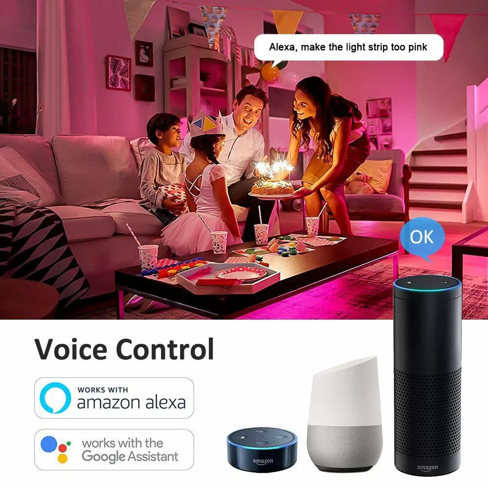 Rgbw led strip alexa deals
